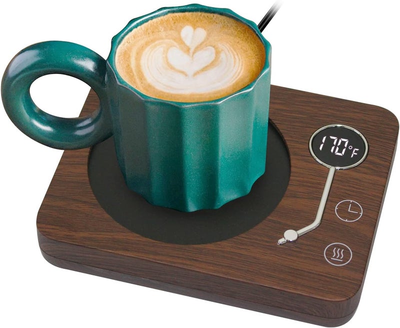 CEROBEAR Coffee Mug Warmer, Mug Warmer for Desk 3 Temperature Control 130℉/150℉/170℉, Cup Warmer with Auto Shut Off for Coffee Milk Tea Beverage - Image 1
